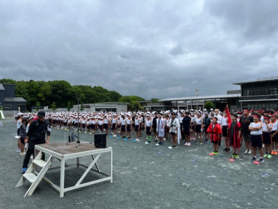 開会式練習②